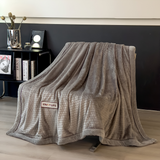 Stijlvolle Ultra-zachte Pluche Knuffeldeken - Luxe Jaarlijkse Worpdeken - Dikke en Fluffy Winterwarmte Essentie