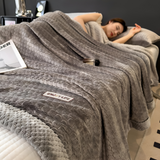 Stijlvolle Ultra-zachte Pluche Knuffeldeken - Luxe Jaarlijkse Worpdeken - Dikke en Fluffy Winterwarmte Essentie