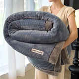 Stijlvolle Ultra-zachte Pluche Knuffeldeken - Luxe Jaarlijkse Worpdeken - Dikke en Fluffy Winterwarmte Essentie