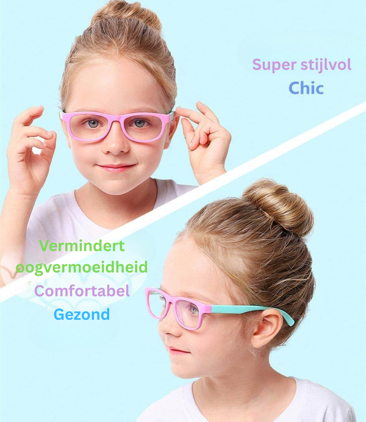 Kinderbril met blauwlichtfilter – BrightEyes