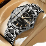 TITANFORCE HORLOGE – Herenhorloge – Waterdichte Titan Sporthorloge met Chronograaf & Wecker
