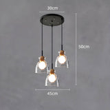 TOKYO Glazen Kroonluchter – Minimalistische Elegant met Ambient LED Verlichting