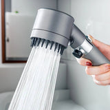 AquaJet - Handheld hoge druk douchekop met instelbare waterstroom en krachtige straal