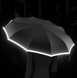 TempestShield | Duurzame Reflecterende Automatische Stormparaplu