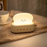 Toaster Nachtlamp – Schattige & Oplaadbare LED Lamp voor een Gezellige Gloed