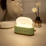 Toaster Nachtlamp – Schattige & Oplaadbare LED Lamp voor een Gezellige Gloed
