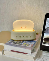 Toaster Nachtlamp – Schattige & Oplaadbare LED Lamp voor een Gezellige Gloed