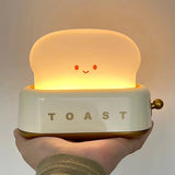 Toaster Nachtlamp – Schattige & Oplaadbare LED Lamp voor een Gezellige Gloed