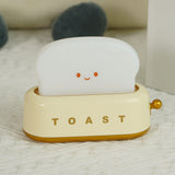 Toaster Nachtlamp – Schattige & Oplaadbare LED Lamp voor een Gezellige Gloed