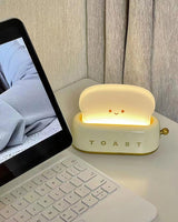Toaster Nachtlamp – Schattige & Oplaadbare LED Lamp voor een Gezellige Gloed