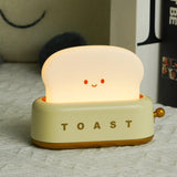 Toaster Nachtlamp – Schattige & Oplaadbare LED Lamp voor een Gezellige Gloed