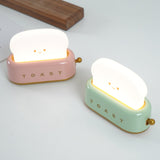 Toaster Nachtlamp – Schattige & Oplaadbare LED Lamp voor een Gezellige Gloed