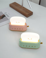 Toaster Nachtlamp – Schattige & Oplaadbare LED Lamp voor een Gezellige Gloed