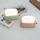 Toaster Nachtlamp – Schattige & Oplaadbare LED Lamp voor een Gezellige Gloed