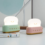 Toaster Nachtlamp – Schattige & Oplaadbare LED Lamp voor een Gezellige Gloed