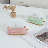 Toaster Nachtlamp – Schattige & Oplaadbare LED Lamp voor een Gezellige Gloed