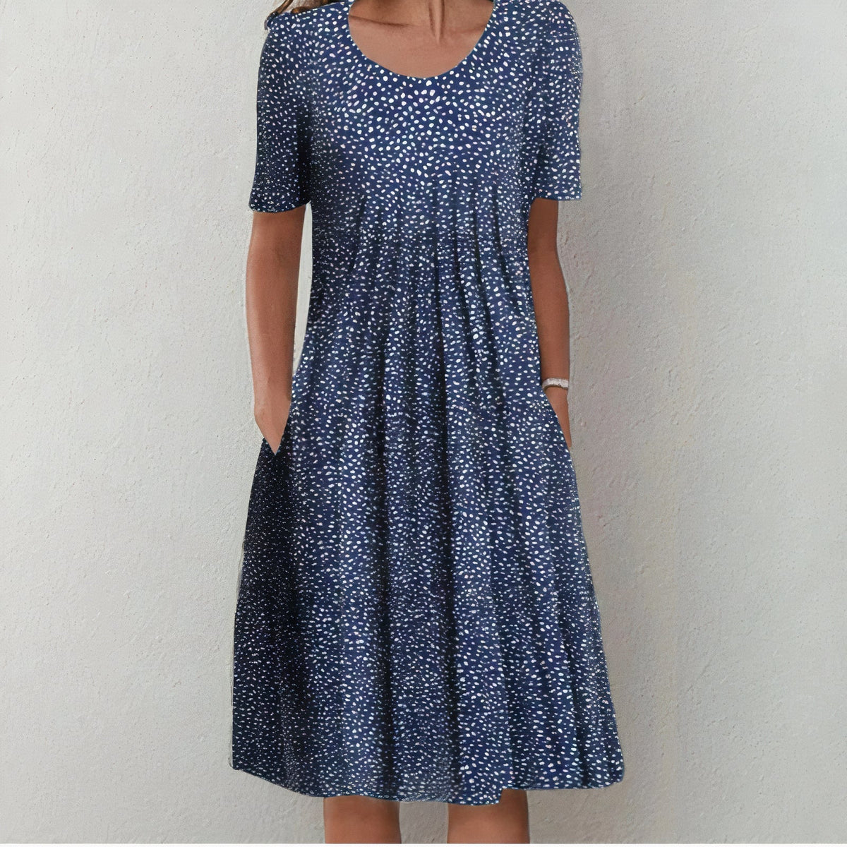 Stijlvolle jurk met tijdloos design voor vrouwen | Perfect voor lente/zomer