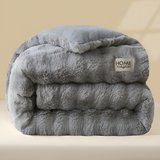Ultra Gezellige Melk Fleece Dekbed - Lichte Pluche Dekbed voor Comfort het Hele Jaar Door