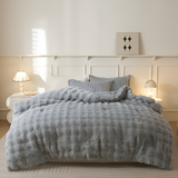 Ultra Gezellige Melk Fleece Dekbed - Lichte Pluche Dekbed voor Comfort het Hele Jaar Door