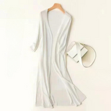 Zomer dames lang vest – Elegant lichtgewicht vest voor stijlvolle en luchtige looks