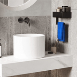 STAHLDELUXE TOILETHOUDER – Toiletpapierhouder van roestvrij staal met waterdichte opbergruimte voor telefoon en hygiëneproducten
