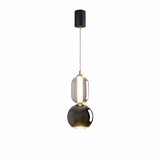 Nordic Creative Iron Glass Pendant Light – Moderne Minimalistische Elegantie