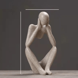 Minimalistische decoratie met abstract motief