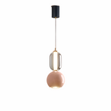 Nordic Creative Iron Glass Pendant Light – Moderne Minimalistische Elegantie