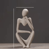 Minimalistische decoratie met abstract motief