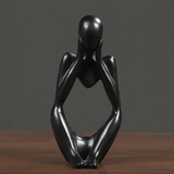 Minimalistische decoratie met abstract motief