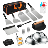 20-delige RVS BBQ Grill Tool Set – Alles wat je nodig hebt voor de perfecte barbecue