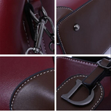 ShoulderBag: Echt Leer Niche Dames Schoudertas