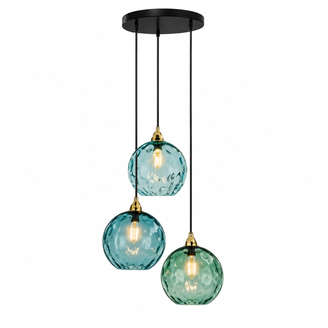 Moderne Cluster Pendelleuchte met 3 Lampen - Cascade