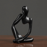 Minimalistische decoratie met abstract motief
