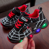 Superheld LED Sneaker - Stoere schoenen met lichtjes voor kinderen