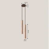 Minimalistische Travertin Wabi-Sabi Stijl LED Kroonluchter - LumoLine