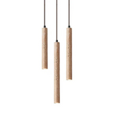 Minimalistische Travertin Wabi-Sabi Stijl LED Kroonluchter - LumoLine