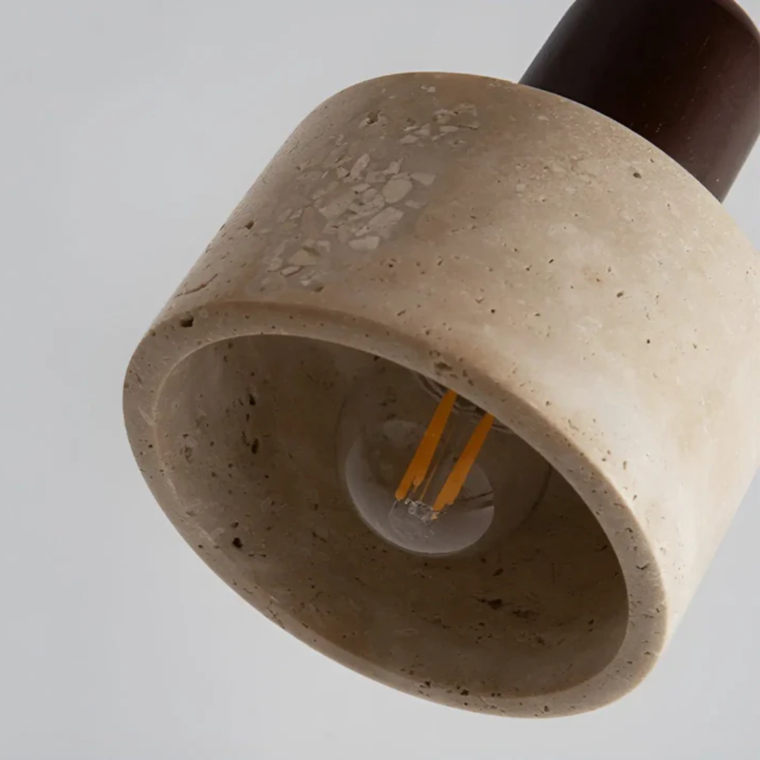 Japanse Wabi-Sabi Plafondlamp - TranquilGlow