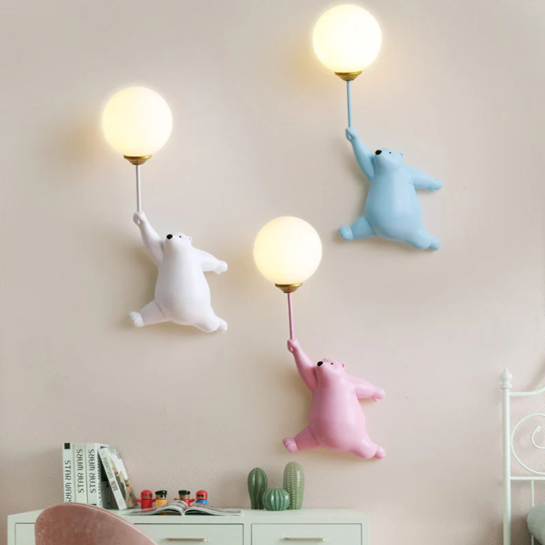 Design Beren-LED-Wandlamp - TeddyGlow