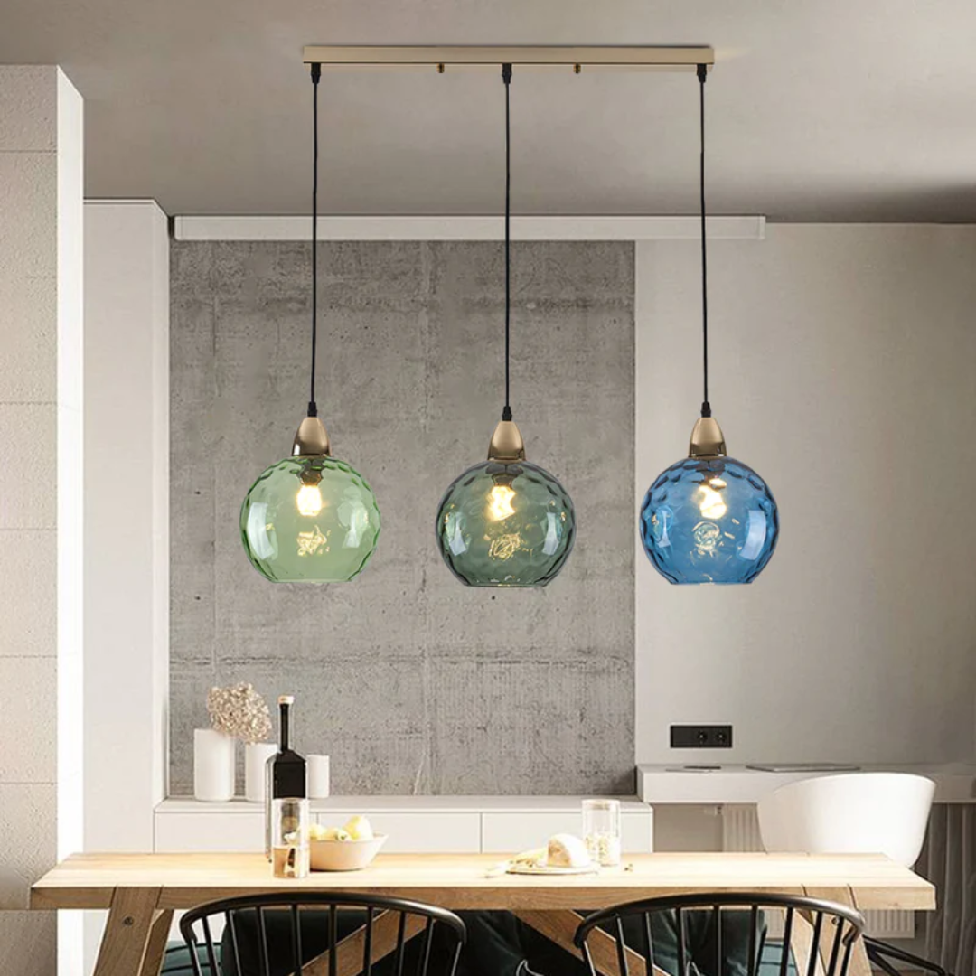 Moderne Cluster Pendelleuchte met 3 Lampen - Cascade