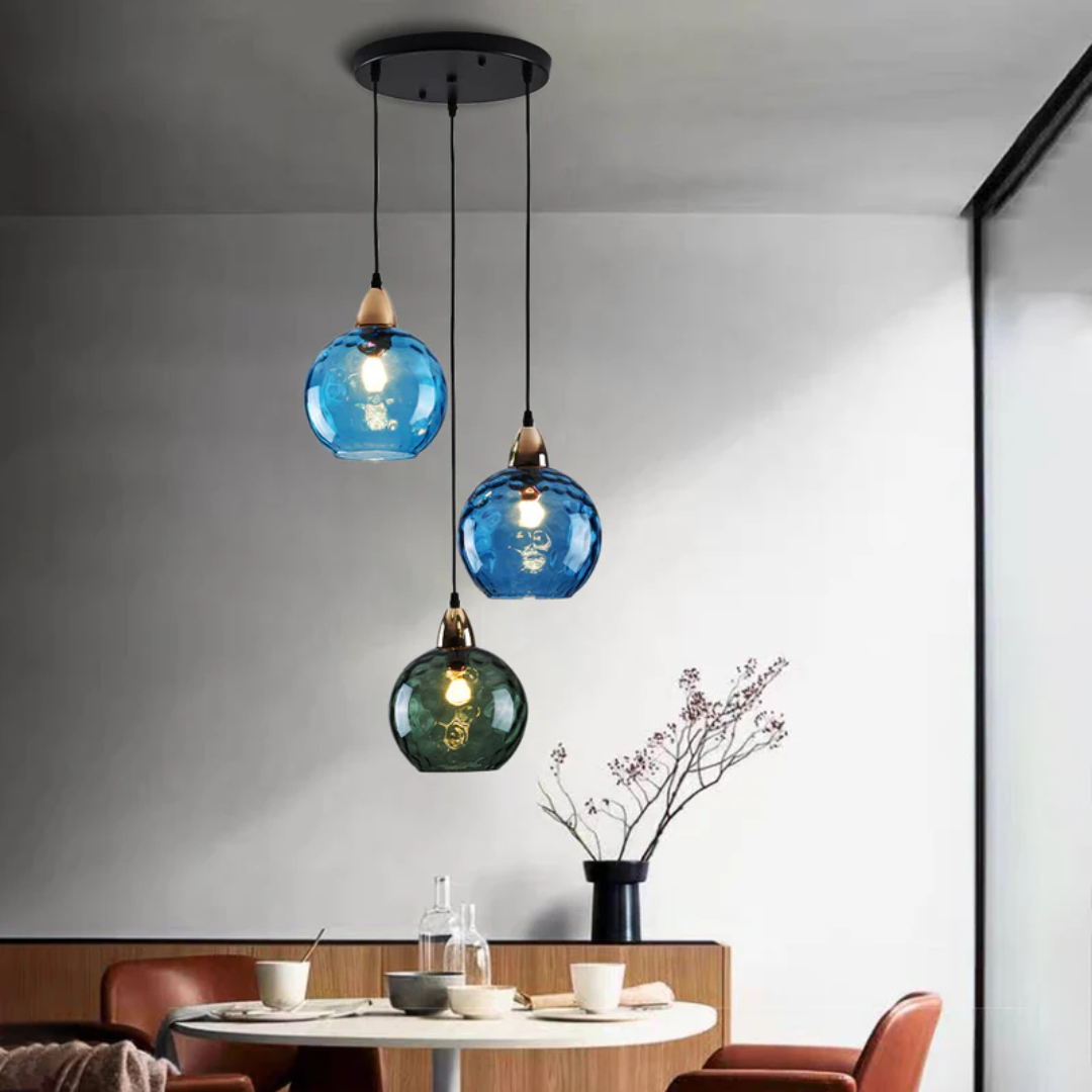 Moderne Cluster Pendelleuchte met 3 Lampen - Cascade