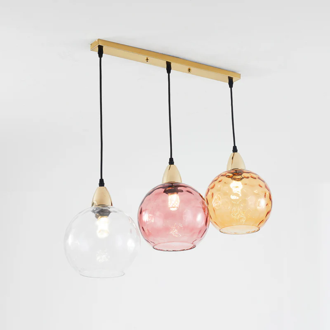 Moderne Cluster Pendelleuchte met 3 Lampen - Cascade