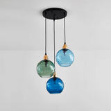 Moderne Cluster Pendelleuchte met 3 Lampen - Cascade