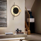 Moderne LED-Wandkloklamp - Chronos