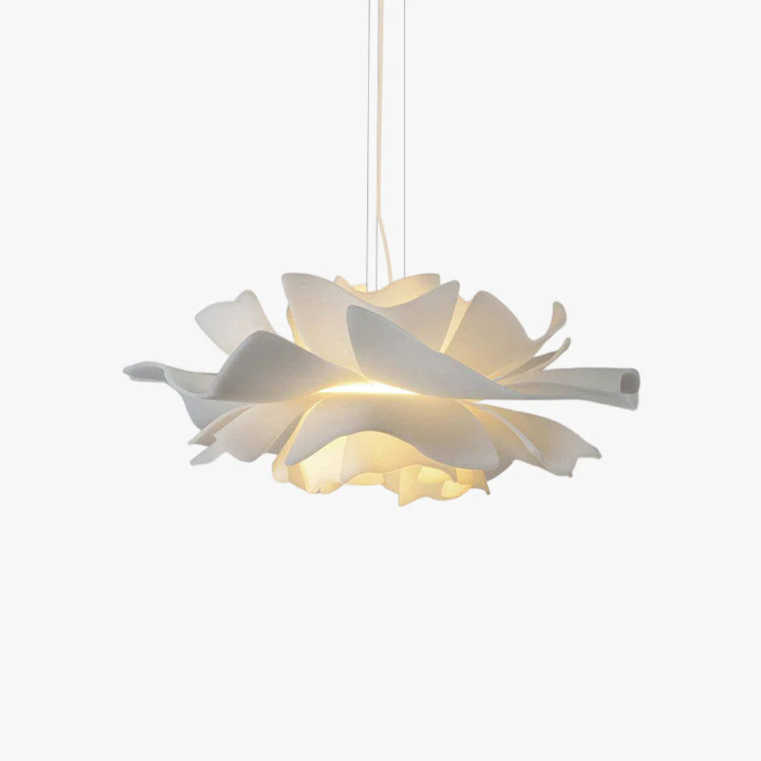 Design-Hanglamp Bloem Wit Metaal - Sophia