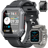 Militaire Smartwatch voor heren met Fitness-Tracker – Wayne