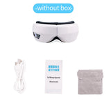 Slimme Vibratie Oogmassager - Bluetooth Ontspannend Slaapmasker voor Oogvermoeidheid