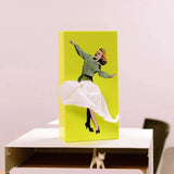 Pinova Tissuehouder | Woondecoratie | Speelse tissuebox in retro Pin-Up stijl