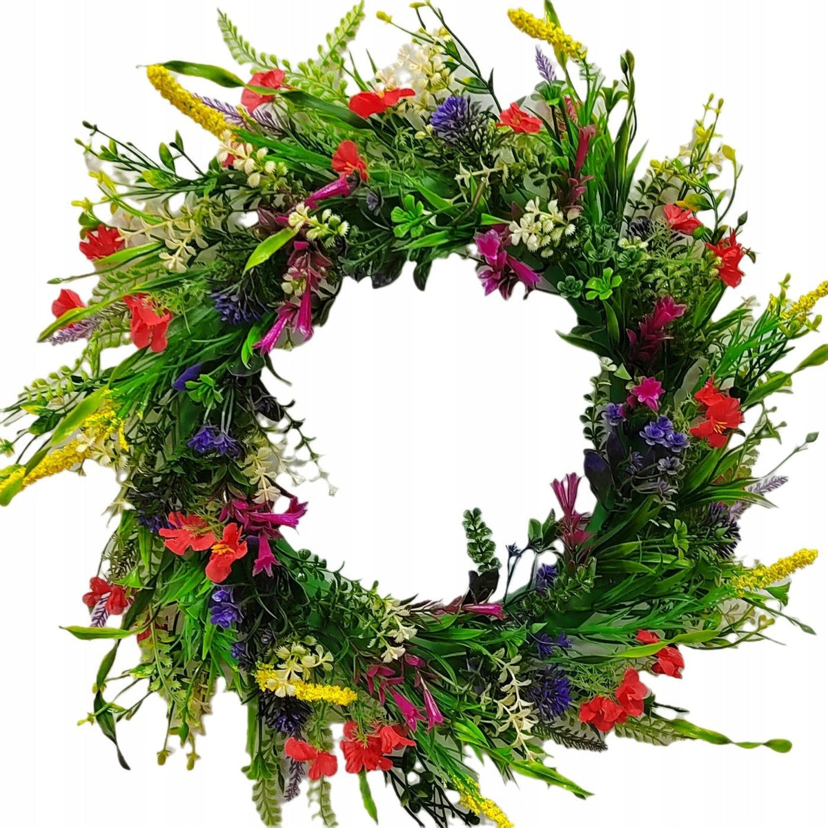 Natuurlijke Bloemenkrans met Texas Wilde Bloemen