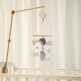 Houten Baby Mobiel – Natuurlijke Bed Mobiel voor Rustgevende Slaap en Kinderkamer Decor